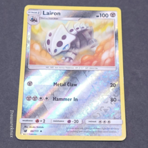 Lairon 66/111 Reverse Halo Pokemon Card 2017 - $1.97