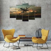 No Frame Star Wars X-Wing Sun Clouds Five Piece Canvas Multi Panel Home Decor Ar - $30.50+