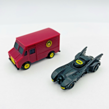 1989 ERTL Batman Movie Micro Batmobile &amp; Joker Van Miniature Vehicles DC... - $17.16 CAD