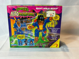 1993 Playmates Toys TMNT Automutations NIGHT NINJA BEBOP Figure Factory ... - $79.15