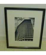 ART Photography Tall Building, clouds in black and white- frame 13.5 x 16in - $42.49