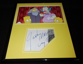 Jackie Mason Signed Framed 11x14 Photo Display JSA Simpsons - £79.12 GBP