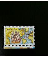 1988 44c New Sweden, Delaware River Scott C117 Mint F/VF NH - $1.14