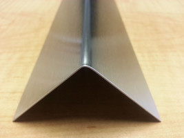 1 Pc of  20ga Stainless Steel Fabricated Angle T-304 1 1/4&quot; x 1 1/4&quot; x 36&quot; - £84.40 GBP