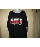 Majestic Boston Red Sox Big &amp; Tall S/S T-Shirt, Black, 2XL - $14.99