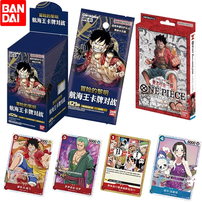 New One Piece Tcg Cards The Dawn of Adventure Anime People Luffy Roronoa Zoro - £14.34 GBP+