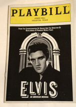 Vintage Elvis An American Musical Playbill Houston Texas 1988 - $7.91