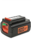 40V Lithium Battery for Black and Decker LBXR36 4.0AH 40 Volt Max LBX2040 - $281.28 MXN