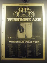 1974 Wishbone Ash There&#39;s the Rub Album Advertisement - £14.78 GBP