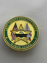 Levy County Sheriff&#39;s Office Honor Guard Florida Challenge Coin Police - £50.42 GBP