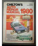 HUGE 1980 Chilton&#39;s Auto Repair Manual American Cars 1973-1980 Hardcover... - $19.75