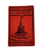 Ward Locks London Illustrated Guide Book Maps Vtg 1950&#39;s 56th Ed 4 x 7 G... - $23.75