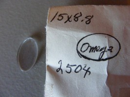 Vintage Omega Crystal 2504  15 x 8.8 NOS - $551.17 MXN