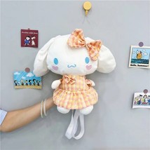 New Sanrio Plush Backpack Kawaii Cinnamoroll Plushie Bag  Stuffed Toy Sanrio Roo - $123.21