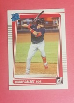 2021 Donruss Bobby Dalbec Rated Rookie Rc #48 Boston Red Sox Free Shipping . - £1.55 GBP