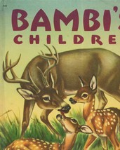Vintage 1951 Wonder Book-Bambi&#39;s Children HB-Felix Salten- - £11.01 GBP