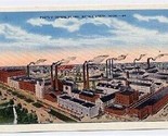 Postum Plant Battle Creek Michigan Postcard - £7.79 GBP