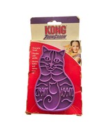 KONG Zoom Groom Cat Grooming Shedding Rubber Shampooing Brush Wet or Dry... - $9.06 CAD