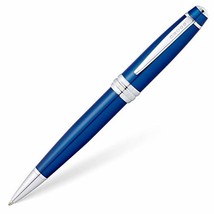 Cross Bailey Blue Lacquer Ballpoint Pen (AT0452-12) - $50.00
