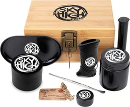 Smell Proof Wooden Storage Box With Lock And Key - Odorless Portable, An... - $37.95