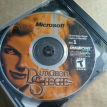 Dungeon Siege PC CD-ROM RPG Atari Microsoft 2002 Chris Taylor 2 Disc Rated T - £12.66 GBP