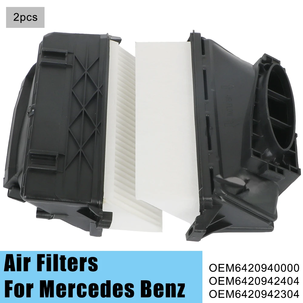 For Benz Gle W166 Gl X164 X166 W463 W164 Ml 350 2012-2016 Car Air Filter 2pcs - £51.39 GBP