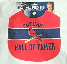 MLB Future St. Louis Cardinals Hall of Famer Baby Infant ALL PRO BIB Red... - $13.95
