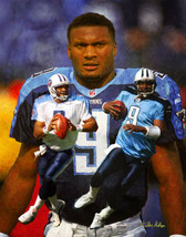 Steve McNair Tennessee Titans QB Quarterback Art 1 8x10 - 48x36 - £19.60 GBP+