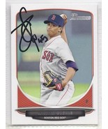 William Cuevas Signed Autographed Card 2013 Bowman Prospects - £7.54 GBP