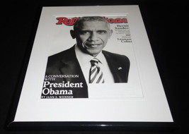 Barack Obama Framed 11x14 ORIGINAL 2016 Rolling Stone Magazine Cover  - $34.64