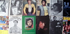 Sylvester Stallone ~ (18) Color, B&amp;W Articles, PIN-UPS Frm 1977-1997 ~ Clippings - £13.25 GBP