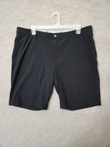 Adidas Golf Shorts Mens 42 Black Performance Stretch Pockets - $24.62