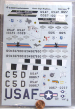 Microscale Three Guys Replicas Model Decals B-52H Stratofortress TGR7200... - $49.95