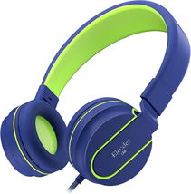 I36 Kids Headphones Children Girls Boys Teens Foldable Adjustable on Ear Headpho - £27.33 GBP