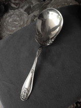 Rogers Nickle Silver Casserole Berry Spoon Silverplate aka INS237 Fine Cond - $18.95
