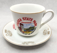 1970&#39;s Itasca State Park Mississippi Headwaters Souvenir Coffee Cup w/ S... - £13.58 GBP