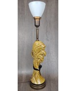 1950s Rembrandt Ceramic Wheat Bundle Table Lamp 31&quot; 3 Way Light Torchier... - €170,56 EUR