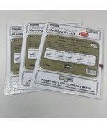Lot of 3 Pioneer 8 1/2 X 11” Memory Book Refill Pages 5 Pack RW-85 White... - $14.84