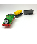 TOMY Trackmaster Percy 2002 Motorized Train Original Tanker + Troublesom... - $62.62 CAD