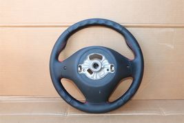 12-18 BMW F30 Sport Steering Wheel w/ Cruise BT Volume W/O Paddles -RED STITCH image 8
