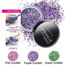 Sprinkle Nails Nail Art Beads- Pink Confetti - £5.49 GBP