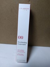 CLARINS Everlasting Concealer, SHADE: 00 VERY LIGHT, 0.4oz NIB - $16.40