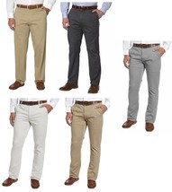 Kirkland Signature Men&#39;s Chino Pant Standard Fit Straight Leg - $15.99