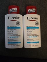 2 Eucerin Intensive Repair Lotion, Very Dry Skin 6.8 oz - £17.87 GBP