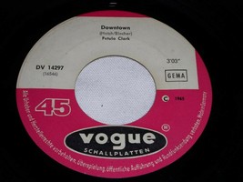 Petula Clark Downtown Darling Cheri 45 Rpm Record German Import Vogue Label - £12.63 GBP