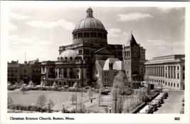 Boston Massachusetts Christian Science Church RPPC Postcard Z27 - £6.25 GBP