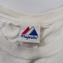 Majestic RN#15373 Dbacks #6 Drew Youth Boys White Cotton T-Shirt Size XL image 6