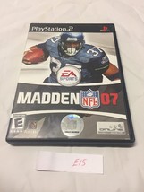 Madden NFL 07  (Sony PlayStation 2) - £7.10 GBP