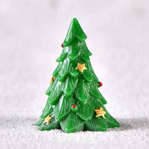 Christmas Decoration Accessories Micro Landscape Christmas Gift Resin Small Orna - £0.78 GBP