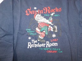 Osh Kosh B&#39;Gosh Boy&#39;s Youth Long Sleeve T Shirt Size 2T Toddler Santa Rocks - $12.86